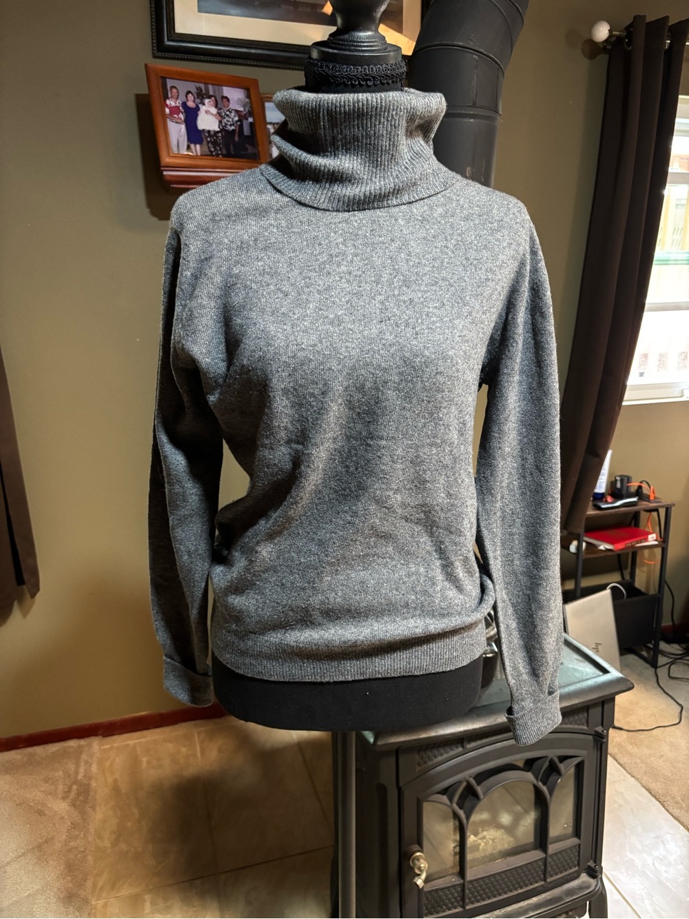 Vintage Cashmere Peter Scott Turtleneck Sweater